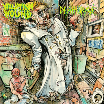 V/A VIOLATION WOUND/DEATHGRAVE "Split" 7" (SW) w/Zine